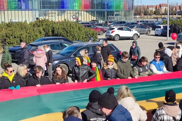 Trispalvės žygis „Lietuva mūsų širdyse“