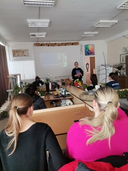 Pažintis su floristo profesija