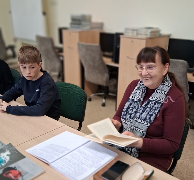 Skaitytojų klubo susitikimas spalio mėnesį
