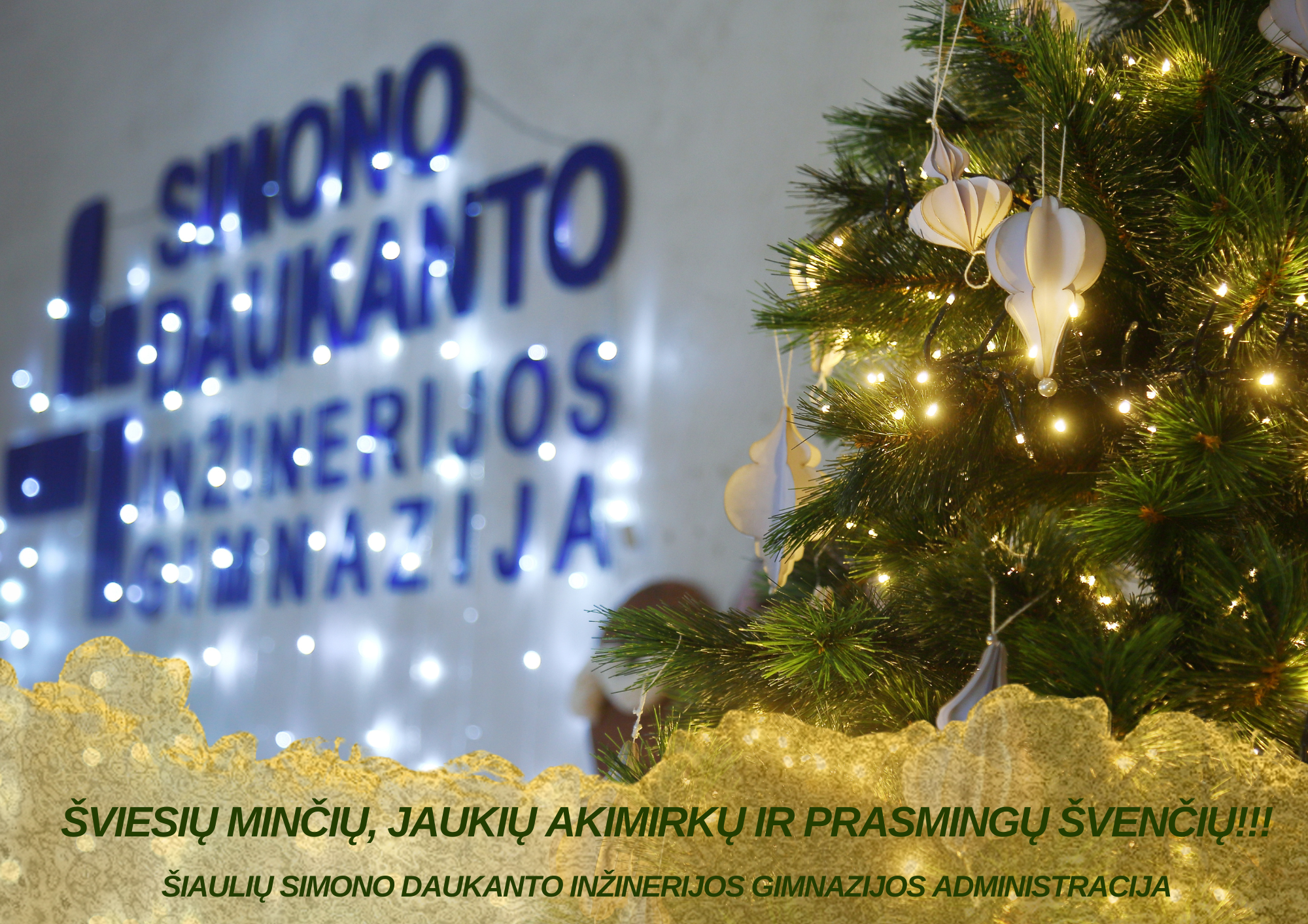 Sveikinimai!