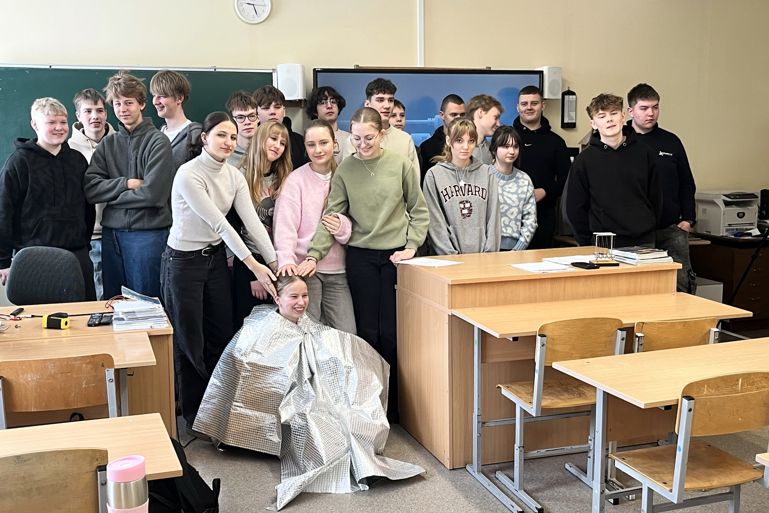 Kai fizika išlipa iš vadovėlio ir pradeda… šildyti!